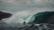 © Andre Silva - Surfer takes on big wave