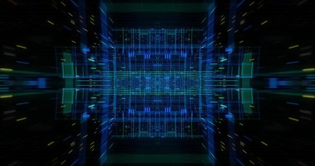 Poster - connecting people on the internet, growing global network, social network and data connections. flyi