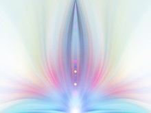 Abstract Futuristic Color Background. Energy Flower Concept.