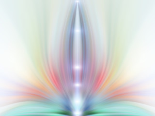 Abstract color background. Energy flower. Futuristic light.