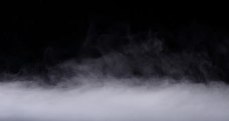 Wall Mural - realistic dry ice smoke clouds fog overlay perfect for compositing into your shots. simply drop it i