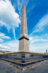 The Obelisk of Egypt in Paris, France