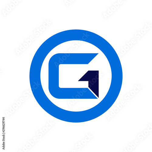 G1 Letter Logo Design Set Poster Mural XXL