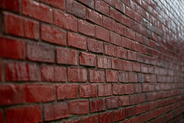 red brick wall background