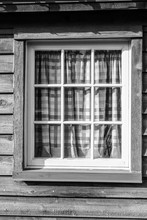 Old Weathered Wood Barn Farm Window 