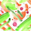 Watercolor Hand Painted Seamless Pattern