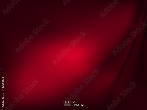 Cuadros en Lienzo Abstract exquisite dark red smooth wavy design