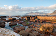 Tidepools At Saint James Beach In Capetown South Africa