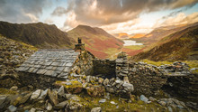 A View Of Buttermere From Warnscale Bothy In The Lake District, England