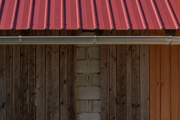 Wall Mural - roof detail