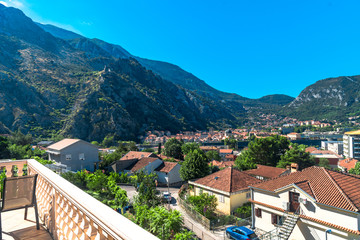 Wall Mural - Panoramic Landscape View of Kotor