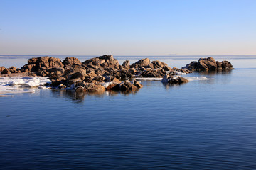 Canvas Print - sea ice natural scenery