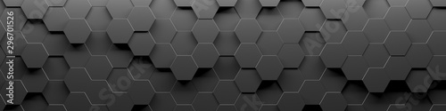 Abstract Hexagon Geometric Surface Loop 1A: light bright clean minimal hexago...
