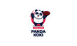 panda logo design