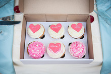 Marry Me Marriage Proposal On Cupcakes