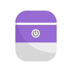 Poster - System smart speaker icon. Flat illustration of system smart speaker vector icon for web design