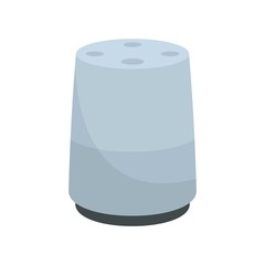 Poster - Audio smart speaker icon. Flat illustration of audio smart speaker vector icon for web design
