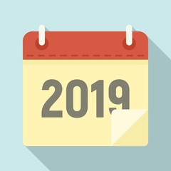 Poster - calendar icon. flat illustration of calendar vector icon for web design