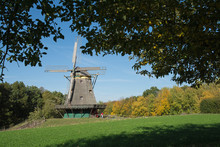 An Der Windmühle Aus Borsfleth Im Hessenpark