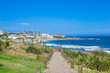 Playa brava beach located in the coasline of Uruguay.