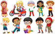 © blueringmedia - Set of children from different countries