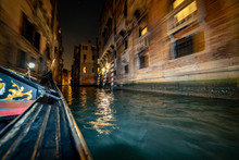 Venice Gondola Tour At Night