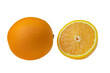 Pomarańcza cała i połowa
