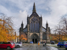 Glasgow Cathedral, Also Called The High Kirk Of Glasgow, Scotland, United Kingdom, Circa 19th Of October 2019