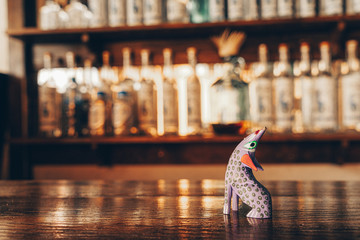 Wall Mural - An Alebrije which is a mexican folk art in Oaxaca