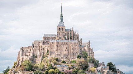 Wall Mural - Le Mont Saint-Michel, Basse Normandie, France 