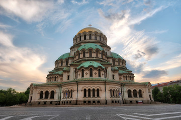 Wall Mural - Alexander Nevsky Cathedral in Sofia, Bulgaria, taken in May 2019