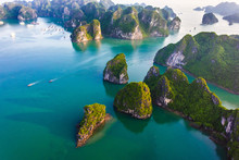 Aerial View Of Ha Long Bay, Vietnam