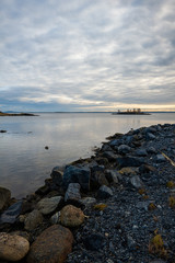 Wall Mural - beach at sunset