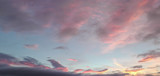 Fototapeta Na sufit - The blur pastel pink sky at sunrise.