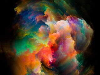 Wall Mural - Color Swirl