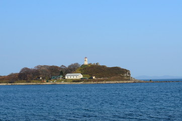 Canvas Print - lighthouse on the island