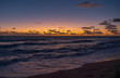 Colorful Pre-Dawn Sky on the Beach