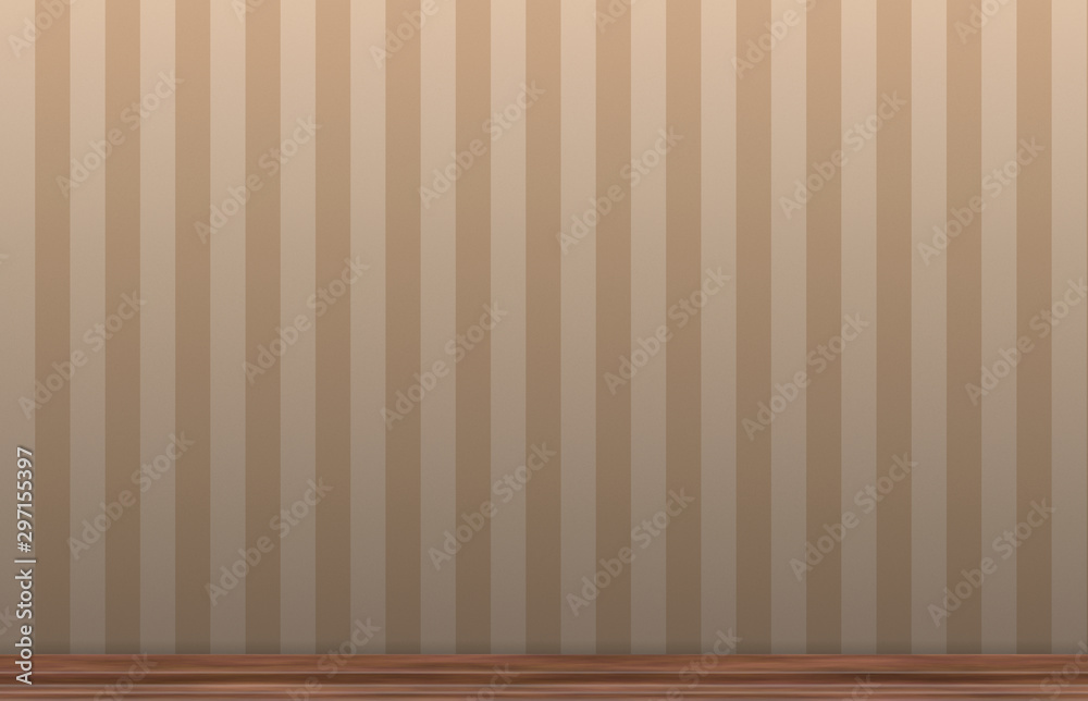 Fotografia interior wall with wooden molding