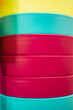 © simona - close up of objects colorful -  mixed colors like red, marine, blue, yellow and green - nobody at the photo - wallpaper colorful