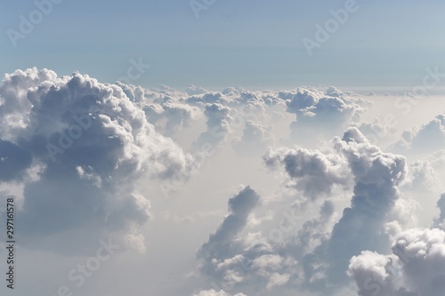 Dekoracja na wymiar  chmury-widziane-z-gory-podczas-lotu-samolotem