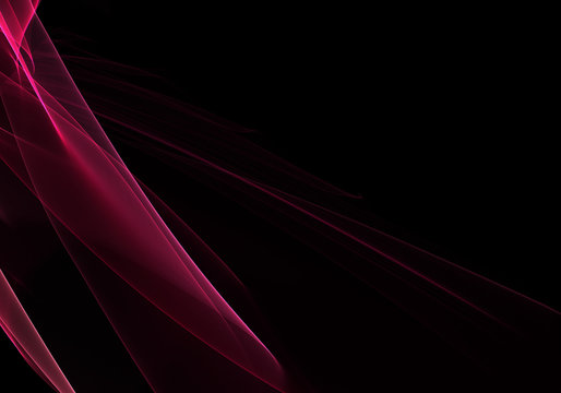 Abstract background waves. Black and burgundy abstract background