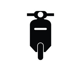 Wall Mural - scooter icon