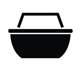 Sticker - shopping basket icon