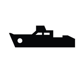 Sticker - boat icon