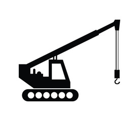 Sticker - crane icon