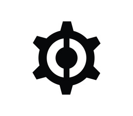 Canvas Print - gear icon