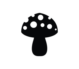 Wall Mural - mushroom icon