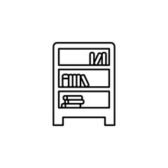 Poster - Library school book icon. Element of school icon