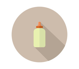 Poster - baby bottle icon