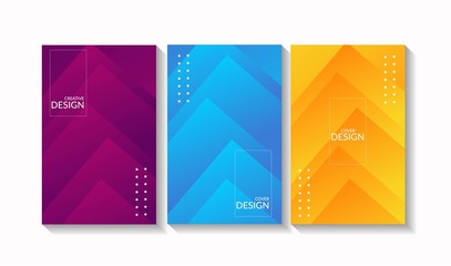 Wall Mural - abstract texture, color gradient abstract background, vector geometric shape design, modern trend simple minimal geometric pattern background design